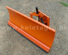 Snow plow 140cm, hidraulic lifting, hidraulic angle adjustment, for Japanese compact tractors, Komondor STLRH-140 (6)